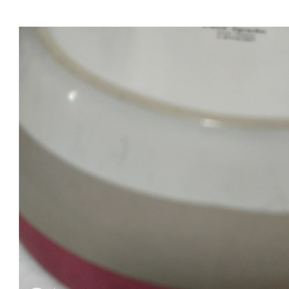 Kate‎ Spade Lenox Pink Rim 8
